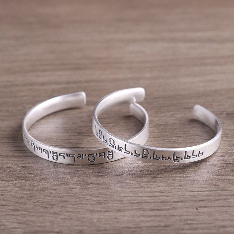 Vajra Guru Heart Sutra Mantra Vajra Bracelet