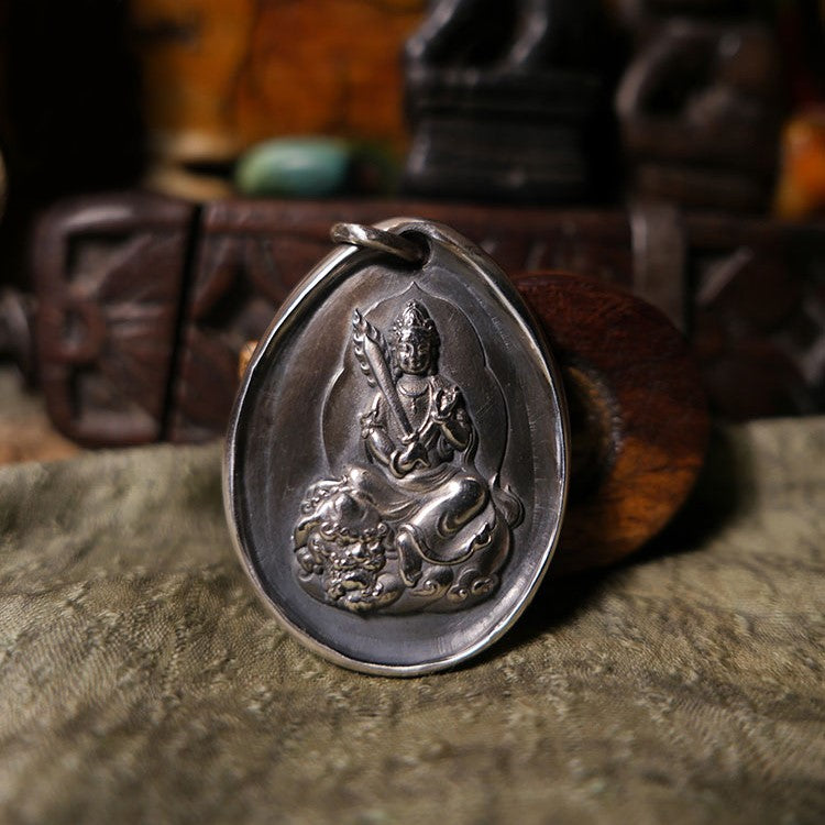 Fearless Shaolin Monk Pendant