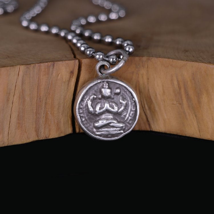 Mini Four-Armed Guanyin Pendant