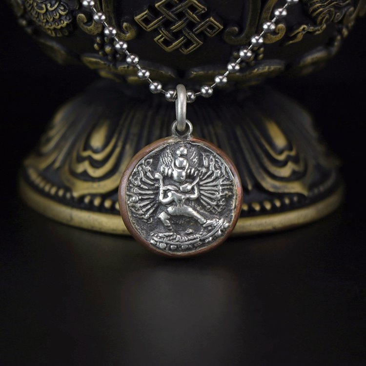 Mini Vajrapani Buddha Pendant