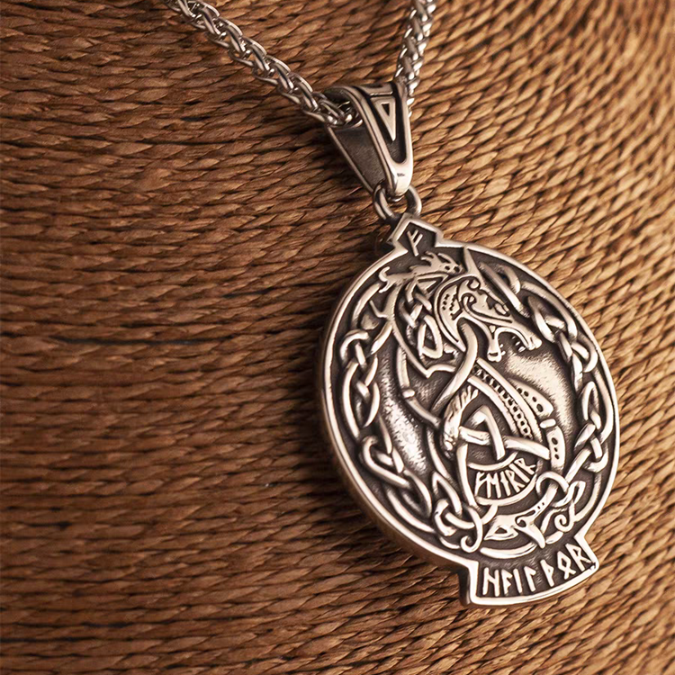 Fenrir Wolf Pendant