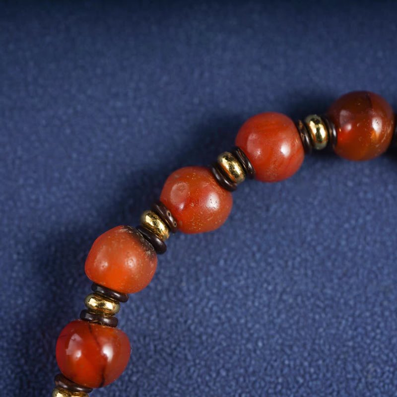 Old Tibetan Agate Bracelet