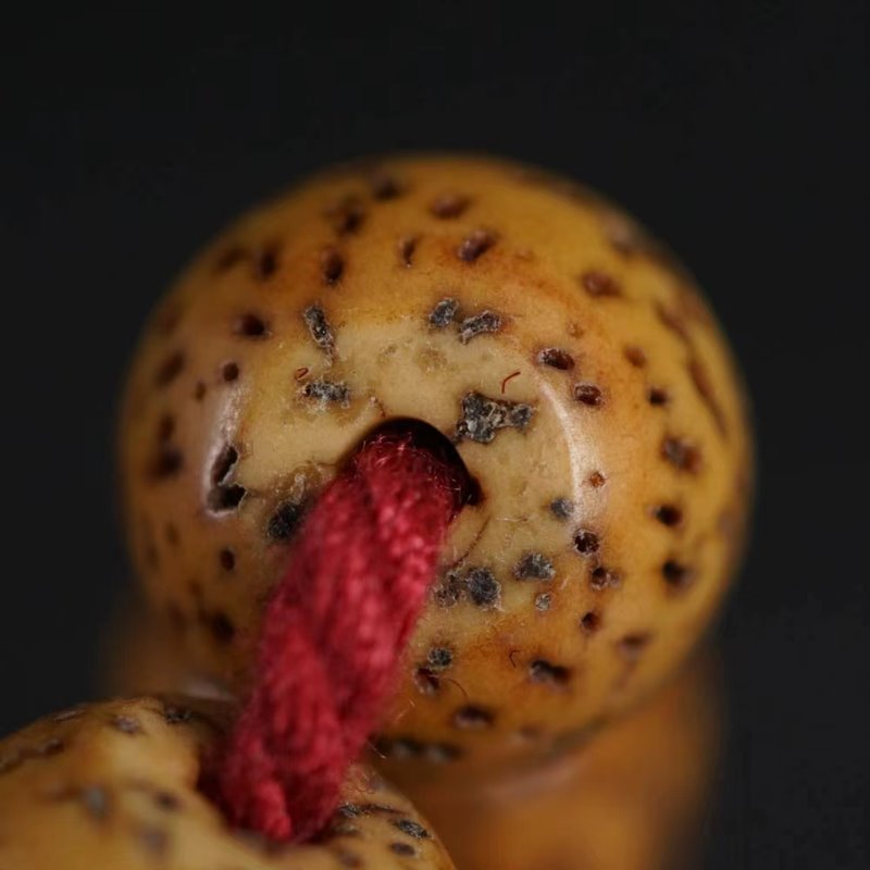 Antique Tibetan Lotus Seed Japa Mala