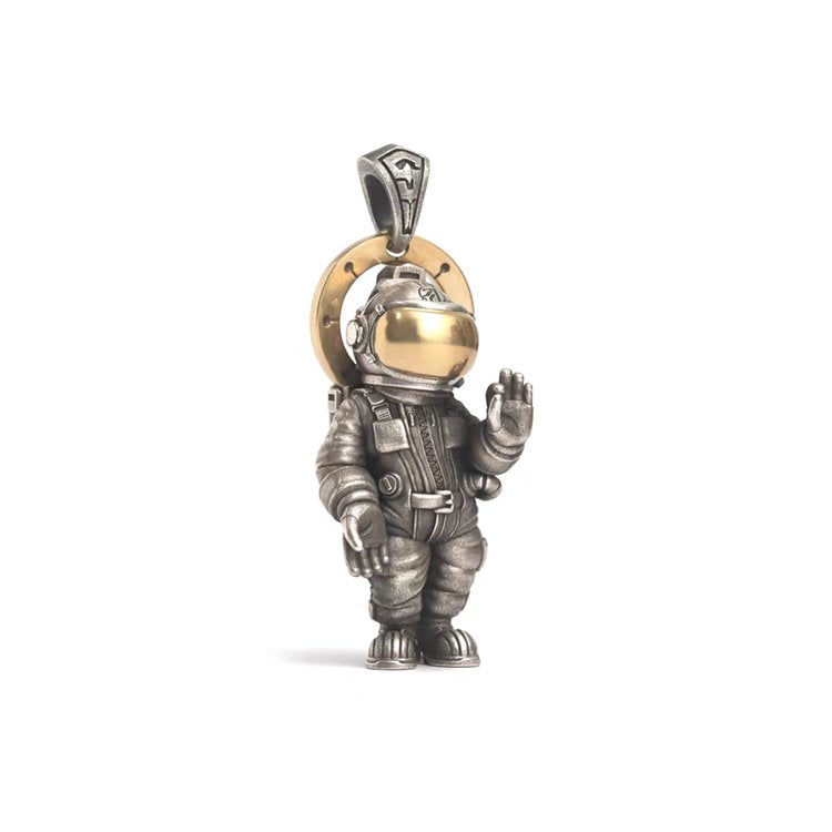 Astronaut Buddha Pendant