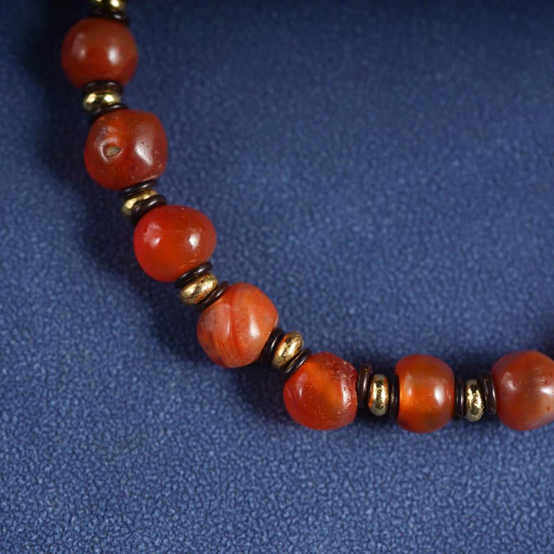 Old Tibetan Agate Bracelet