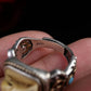 Antique Tibetan Iron Skull Ring