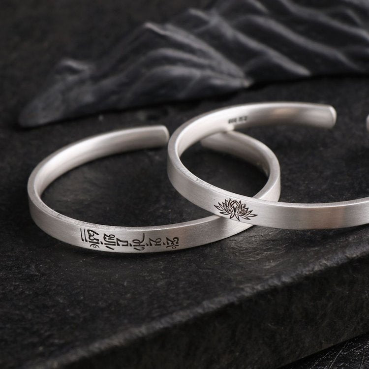 Lucky Tibetan Om Mani Padme Hum Buddha Bracelet
