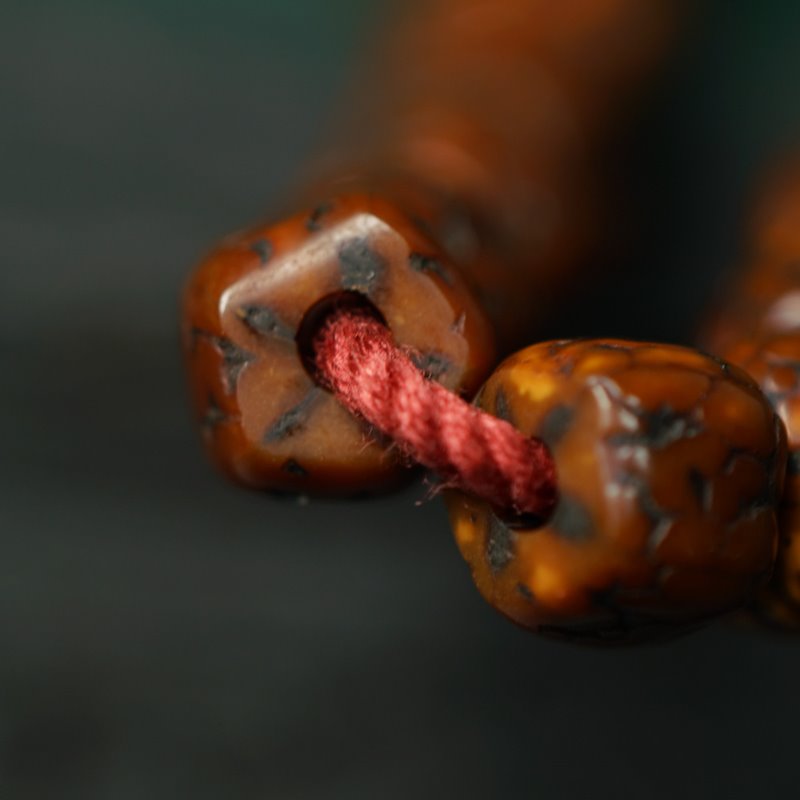 Vintage Tibetan Old Rudraksha Mala