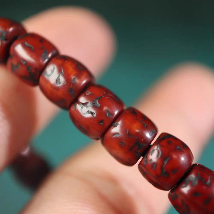 Vintage Tibetan Rudraksha Mala Beads