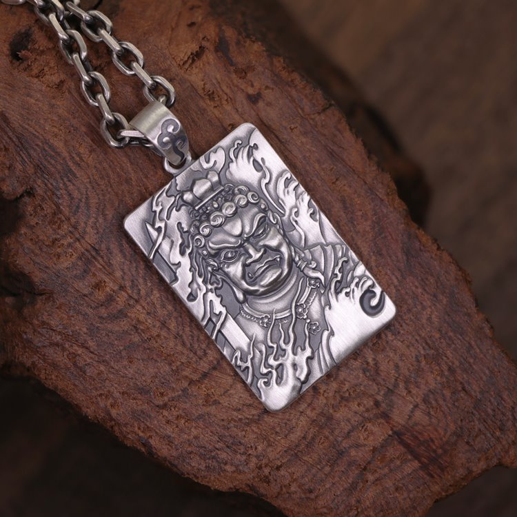 Framed Frightening Demons Acala Necklace