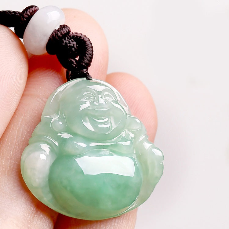 Jade buddha outlet necklace