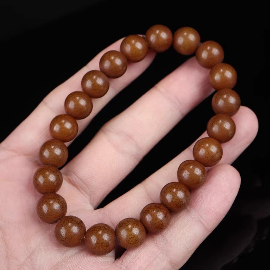 Antique Bodhi Root Tibetan Mala Beads