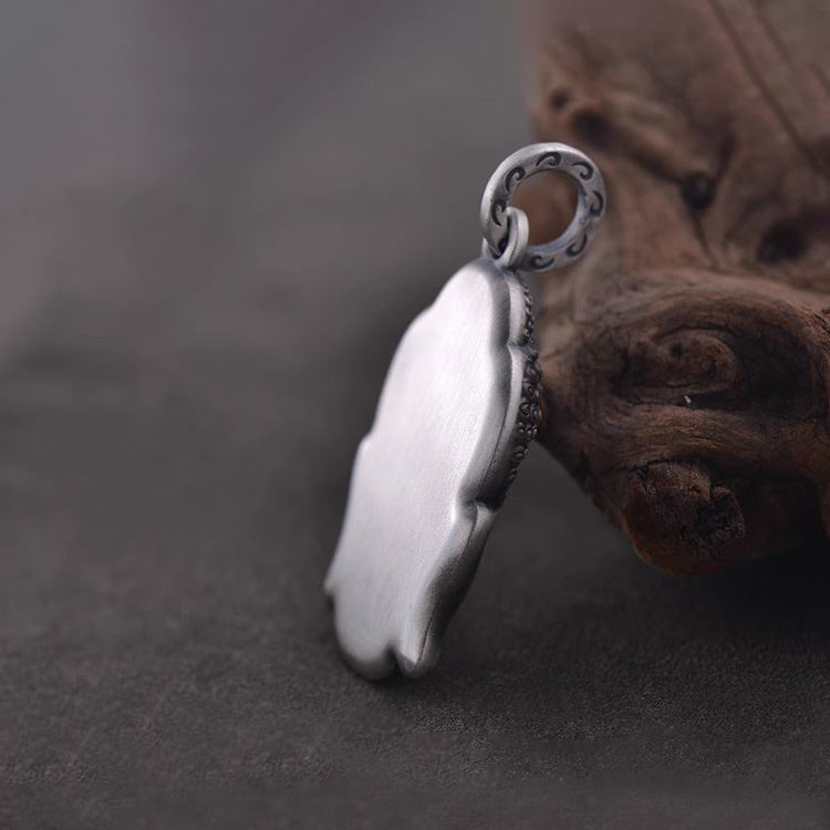 Framed Buddha Charm Pendant