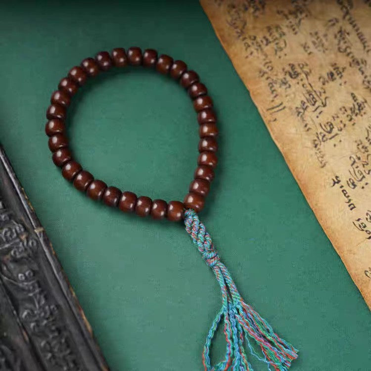 Old Tibetan Bodhi Root Rosary Bracelet