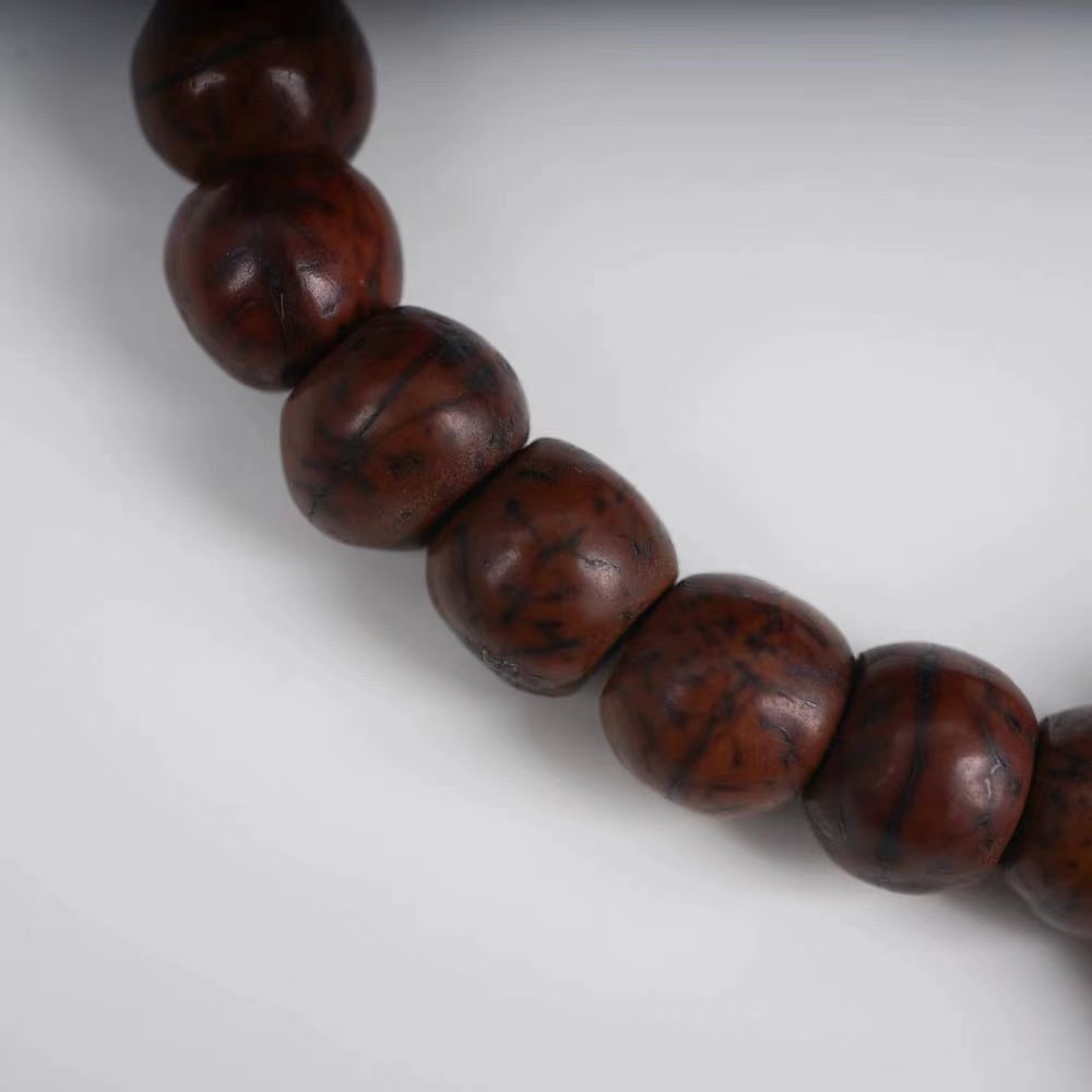 Old Tibetan Bodhi Seed Wrist Mala