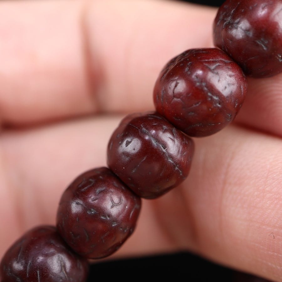 Old Tibetan Bodhi Tree Seed Mala