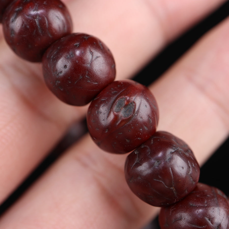 Old Tibetan Bodhi Tree Seed Mala