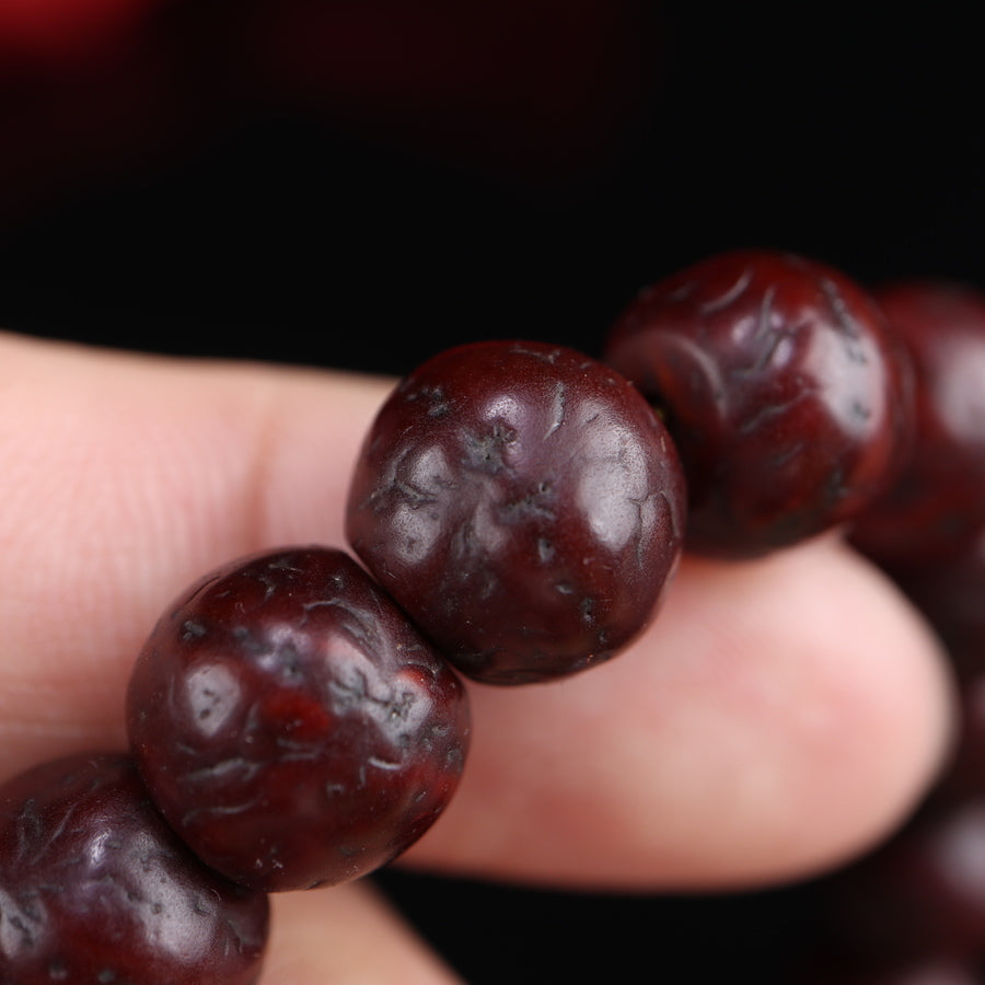 Old Tibetan Bodhi Tree Seed Mala