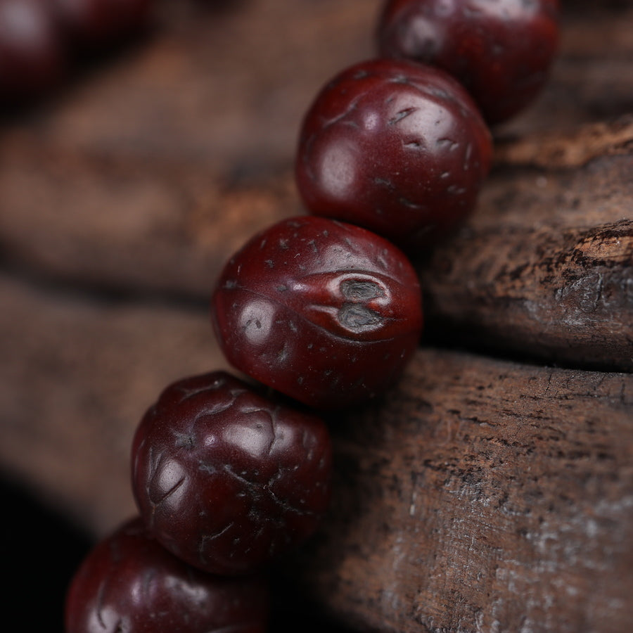 Old Tibetan Bodhi Tree Seed Mala