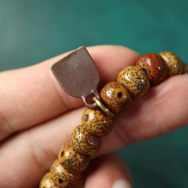 Vintage Tibetan Buddha Charm Emblem