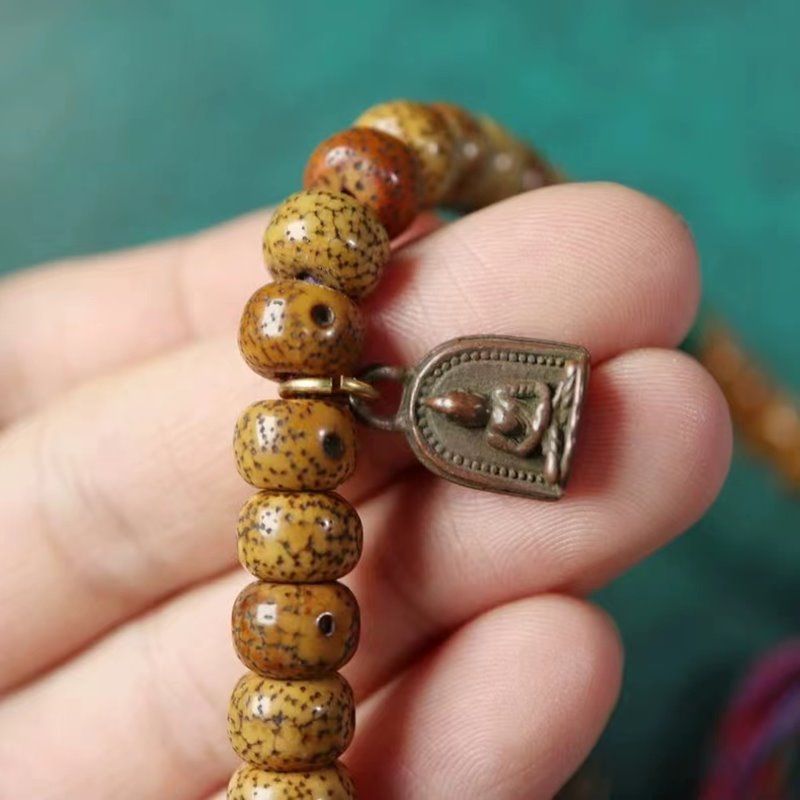Vintage Tibetan Buddha Charm Emblem