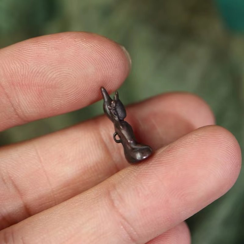 Vintage Tibetan Copper Medicine Buddha Charm