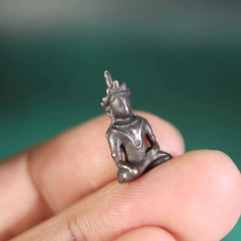 Vintage Tibetan Copper Medicine Buddha Charm