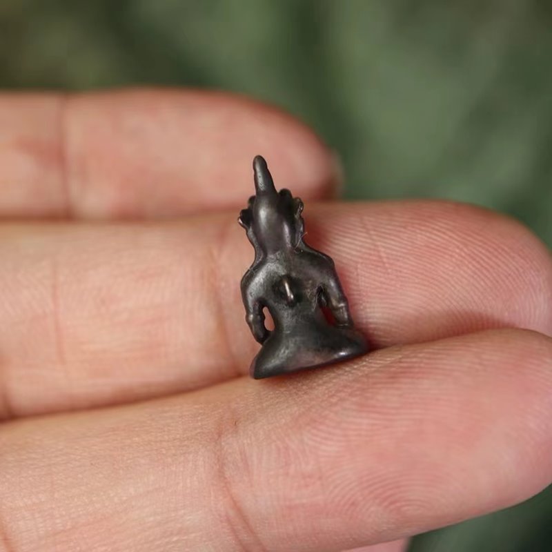 Vintage Tibetan Copper Medicine Buddha Charm