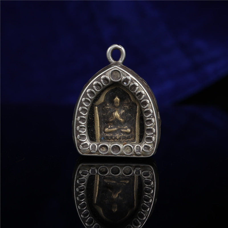 Old high quality tibetan gau pendant