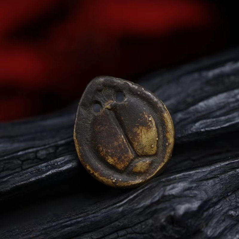 Vintage Tibetan Guanyin Teardrop Pendant
