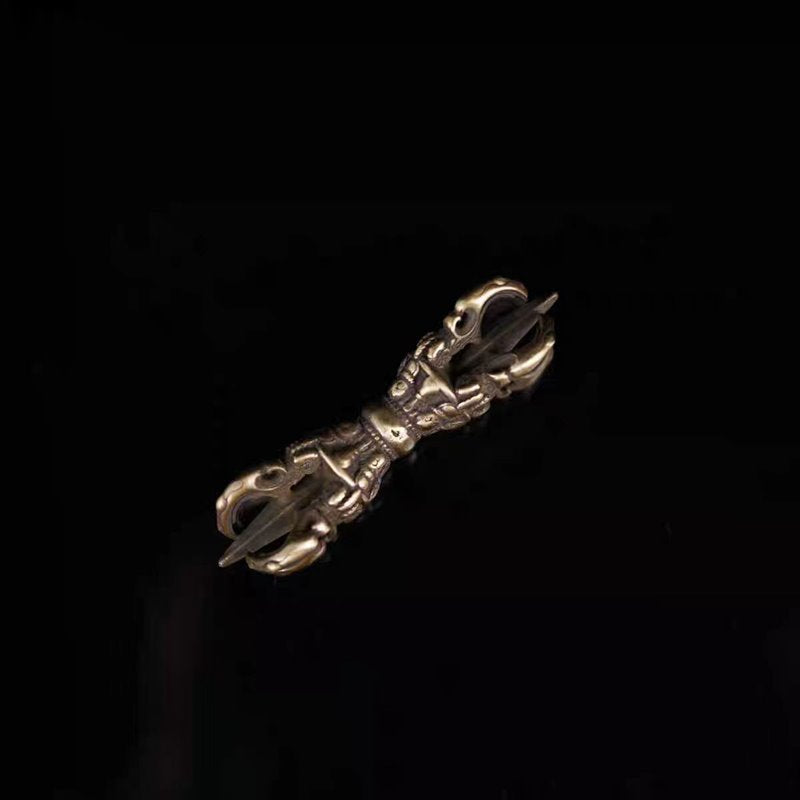 Vintage Tibetan Thunderbolt Nexus Pendant