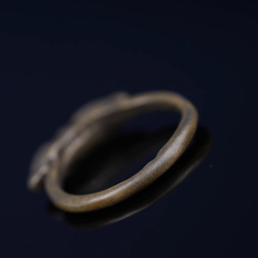 Vintage Tibetan Vajra Thunderbolt Ring