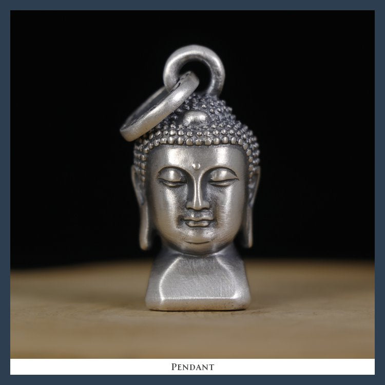 Framed Small Buddha Figurine Pendant