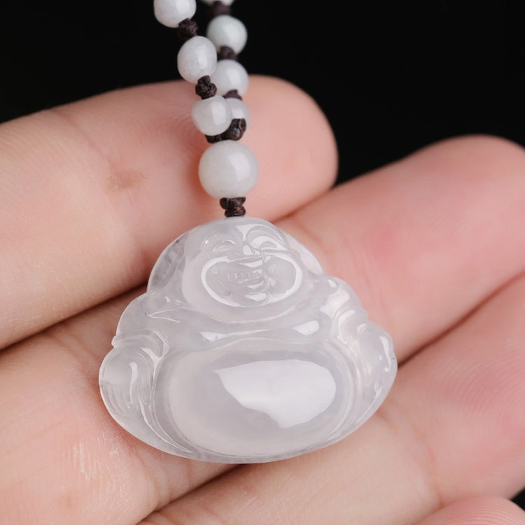 White orders Jade Buddha Pendant.,.