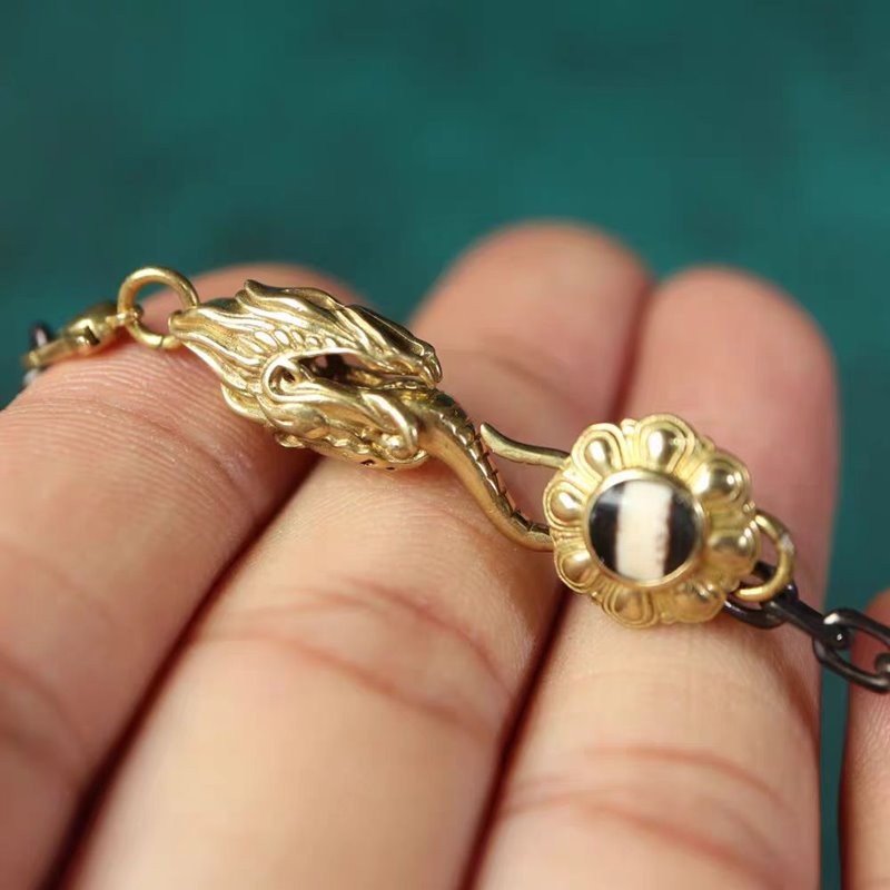 Vintage Tibetan Vajrapani Figurine Pendant