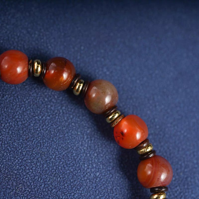 Old Tibetan Agate Bracelet