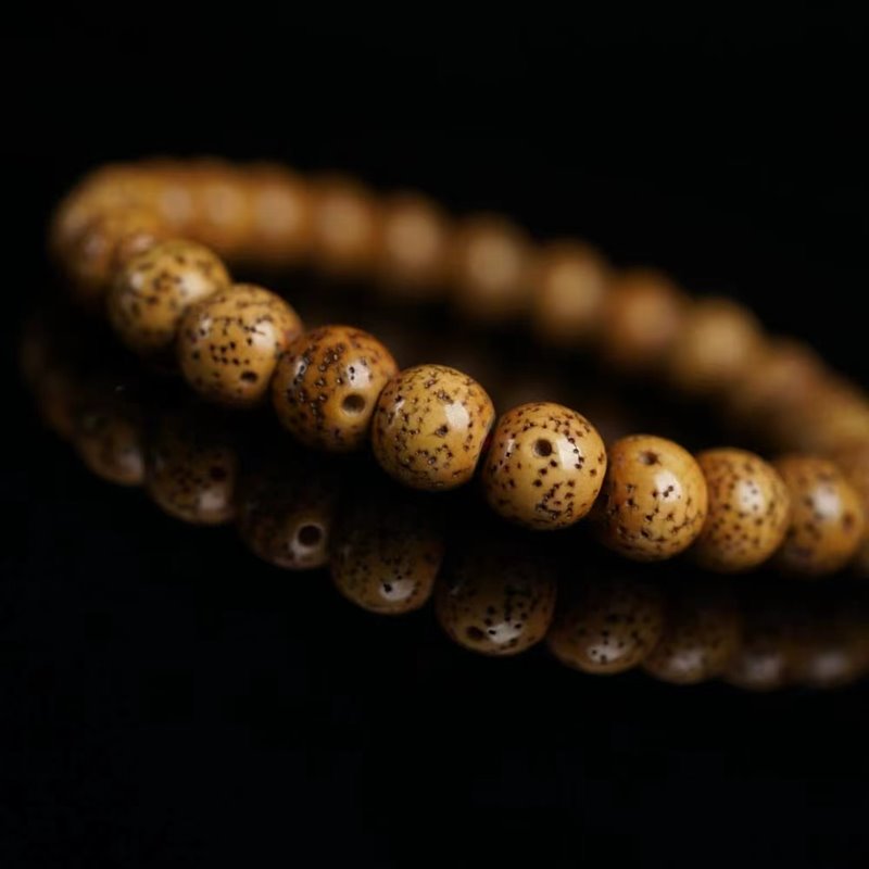 Antique Tibetan Lotus Seed Japa Mala