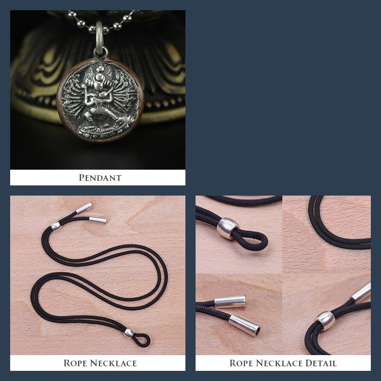 Mini Vajrapani Buddha Pendant