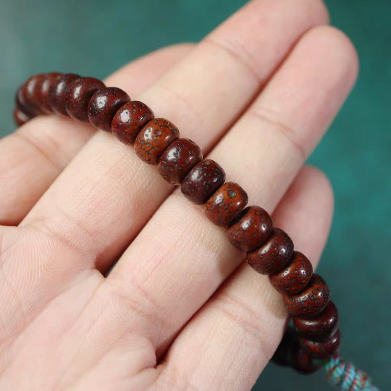 Old Tibetan Lotus Mala Handmade