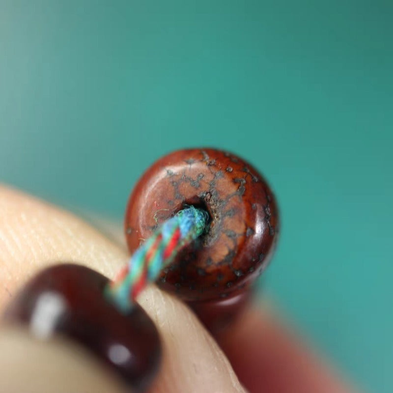 Old Tibetan Lotus Mala Handmade