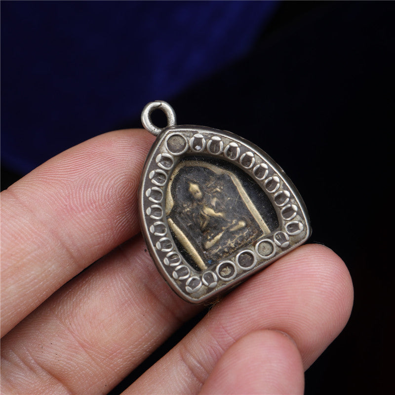 Antique Tibetan Gau Necklace