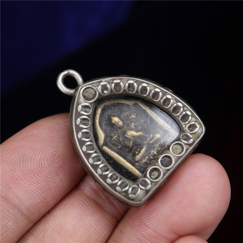 Antique Tibetan Gau Necklace