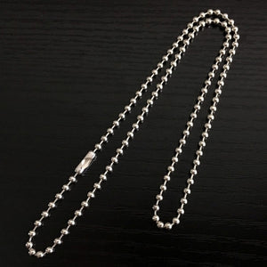 Bead Chain Necklace 4mm