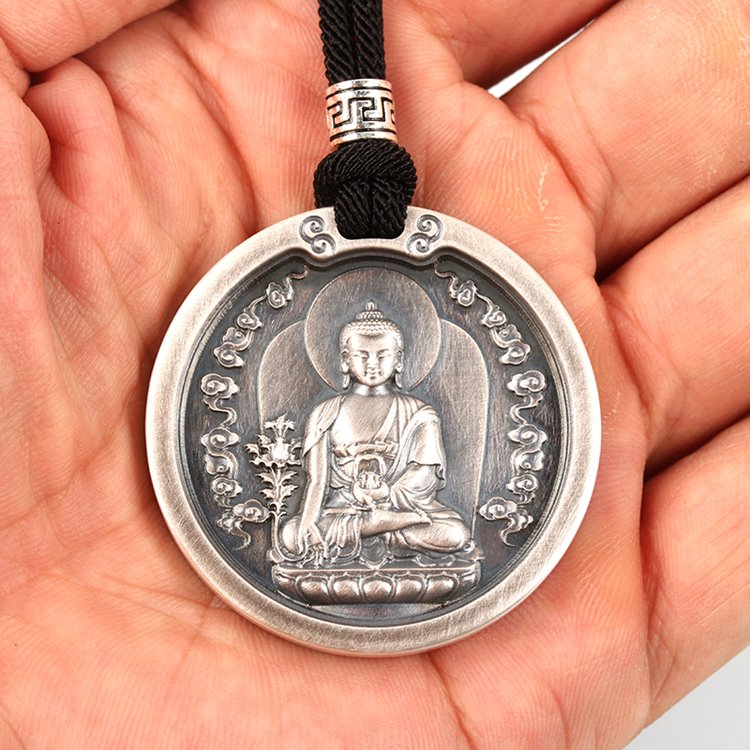 Buddha Medallion Necklace