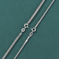 Franko Chain Necklace Spring Ring Clasp 2mm