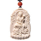 Joyful Meditation Ivory Samantabhadra Pendant