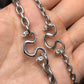 Thick Cable Chain Necklace Dharma M-Hook Clasp