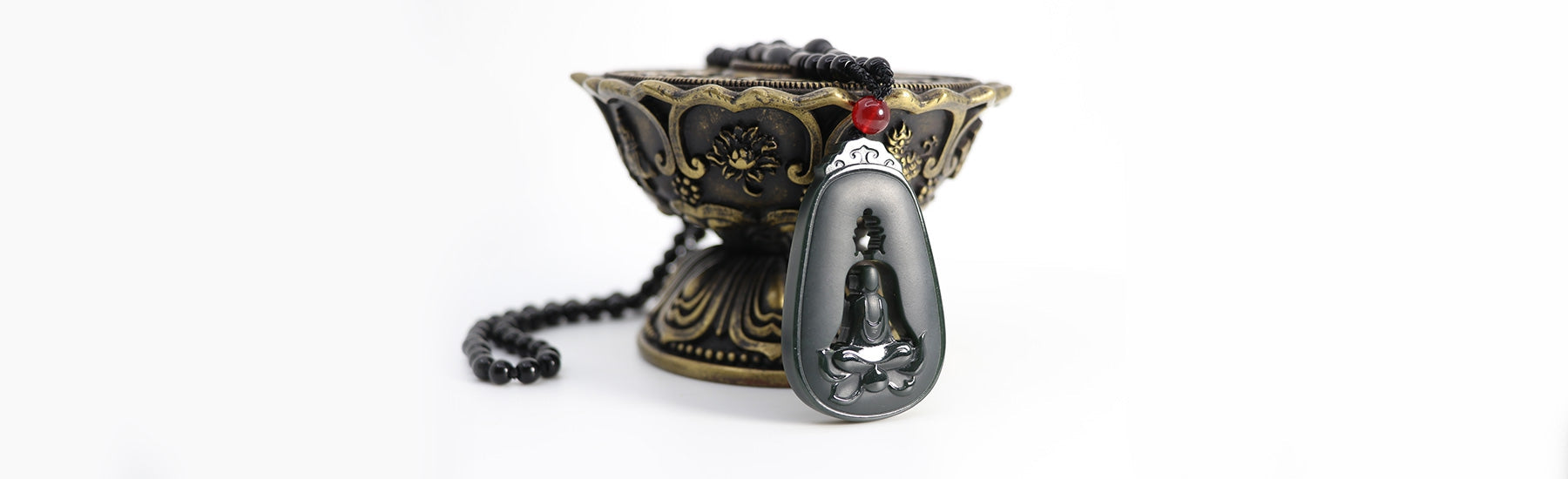 Jade Buddha Pendants-Mantrapiece