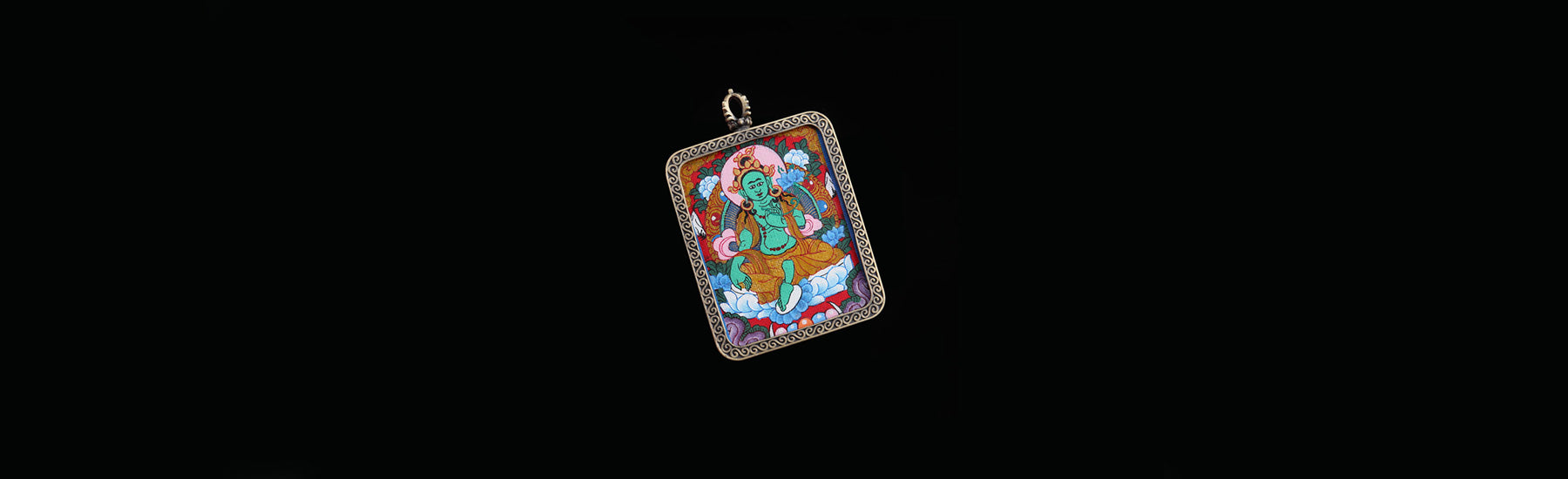 Tibetan Thangka Pendants - mantrapiece.com