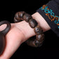 Hand Carved Agarwood Beads 12 Beads